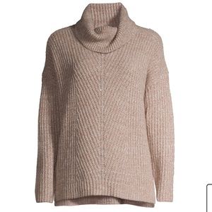 NWT TIME AND TRU CHUNKY COWL NECK SWEATER SZ L